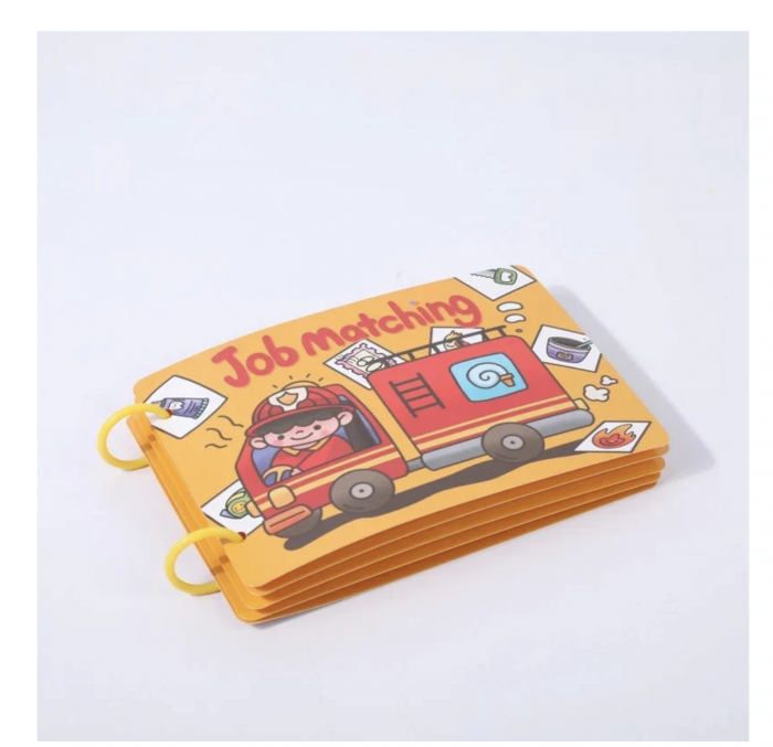 Carte educativa multifunctionala Busy Book Meserii [3]