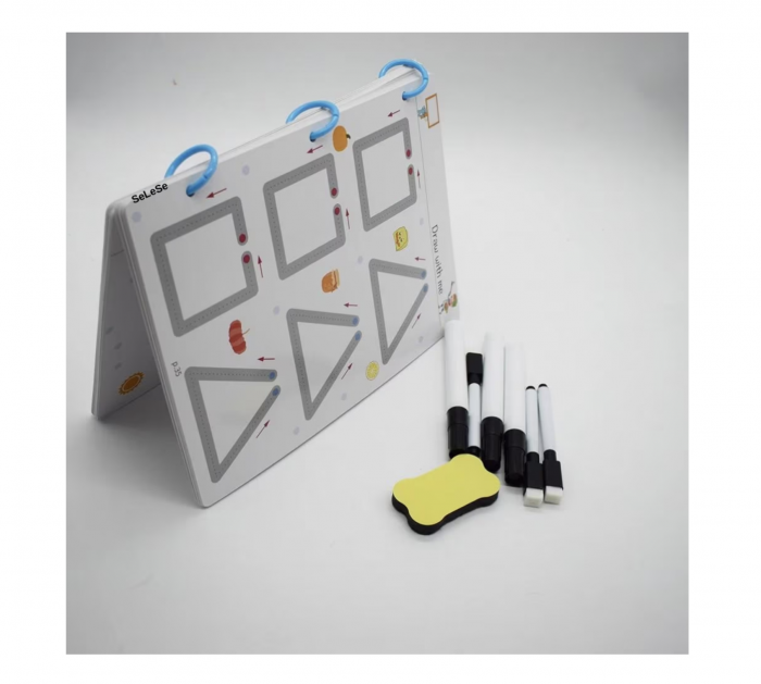 Carte educativa reutilizabila cu planse imprimate, Urmeaza linia punct cu punct [10]