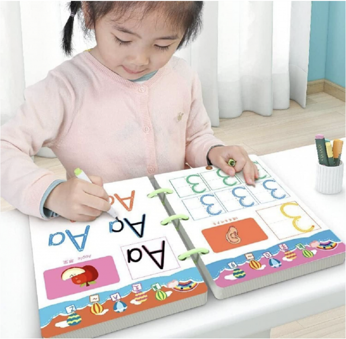 Carte educativa reutilizabila cu planse imprimate, Urmeaza linia punct cu punct [13]