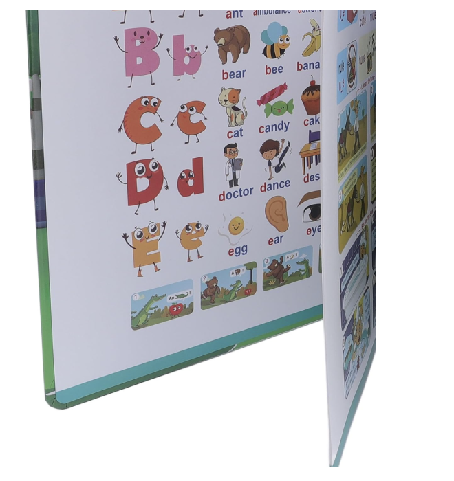 Carte Interactiva cu Sunete pentru Invatarea Limbii Engleze - Sistem 5 Niveluri [4]