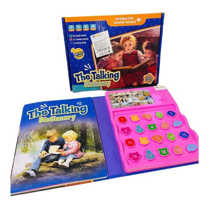 Carte interactiva si educativa, E-book, Dictionarul vorbitor, cu 500 cuvinte de baza [2]