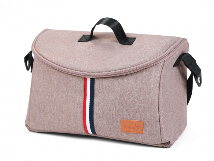 Carucior 2 in 1, F7 Crem, reversibil, pliabil compact, suspensii duble [6]