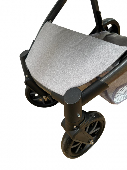 Carucior 2 in 1 pliabil, transformabil landou-sport, T8 Verde cu gri [10]