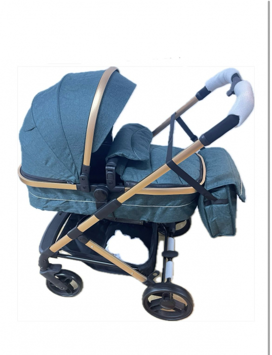 Carucior 2 in 1 transformabil landou-sport, 608 Verde [6]