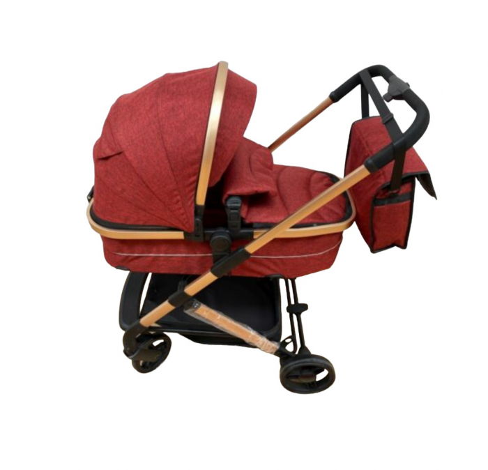 Carucior 2 in 1 transformabil landou-sport, 608 Rosu [6]