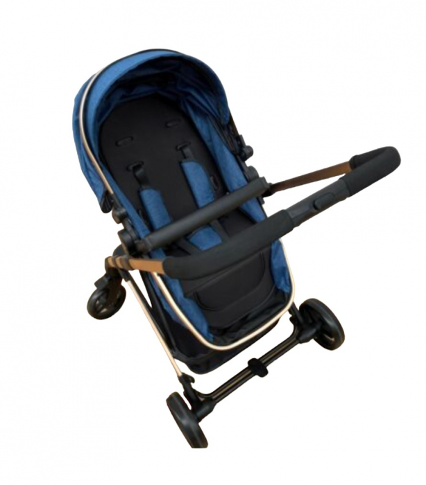 Carucior 2 in 1 transformabil landou-sport, 608 Albastru [4]