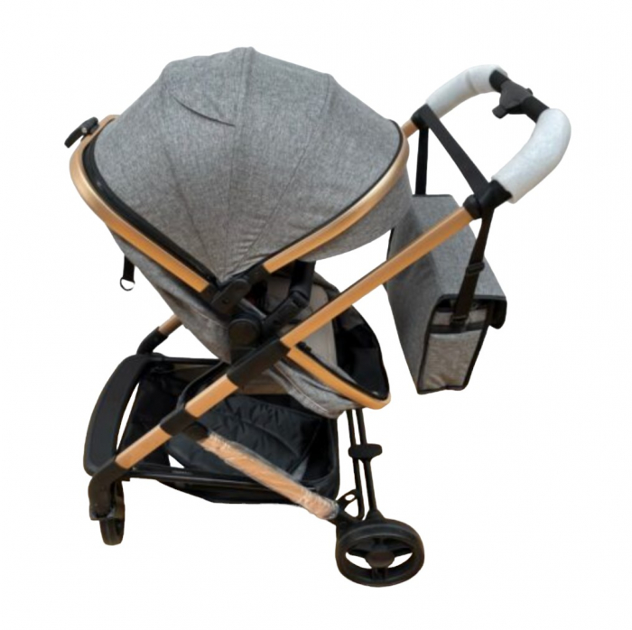 Carucior 2 in 1 transformabil landou-sport, 608 Gri [3]