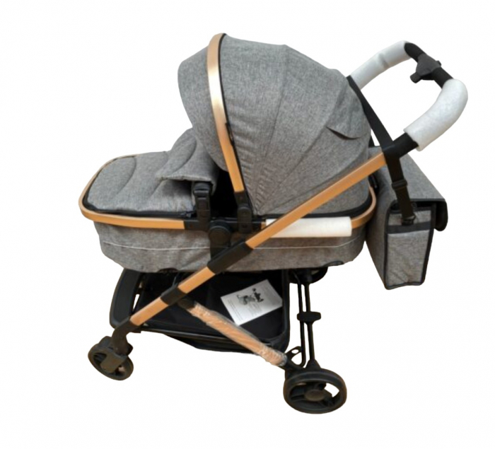 Carucior 2 in 1 transformabil landou-sport, 608 Gri [7]