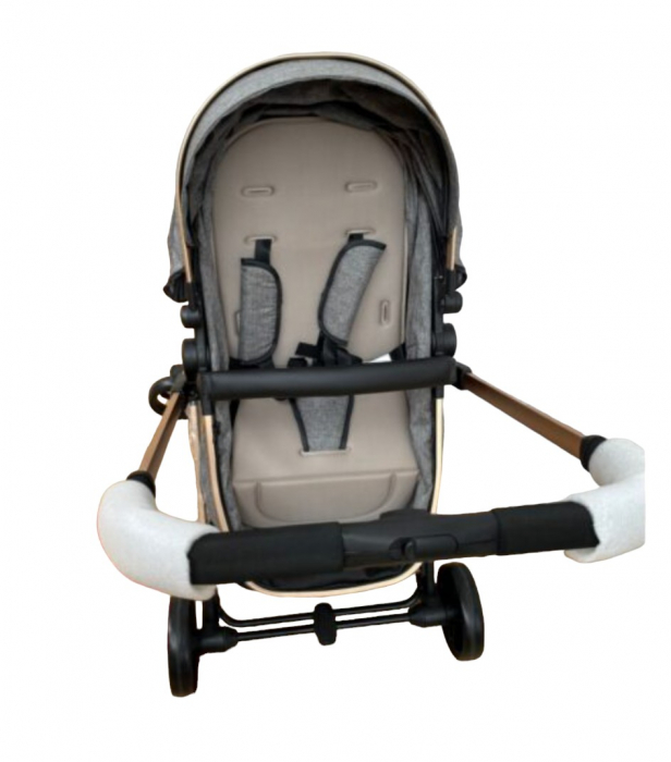 Carucior 2 in 1 transformabil landou-sport, 608 Gri [6]