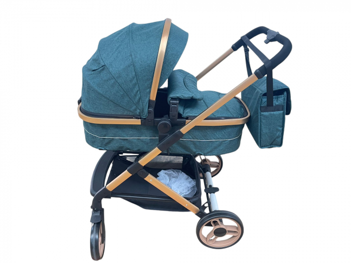 Carucior 2 in 1 transformabil landou-sport, 608 Verde [5]