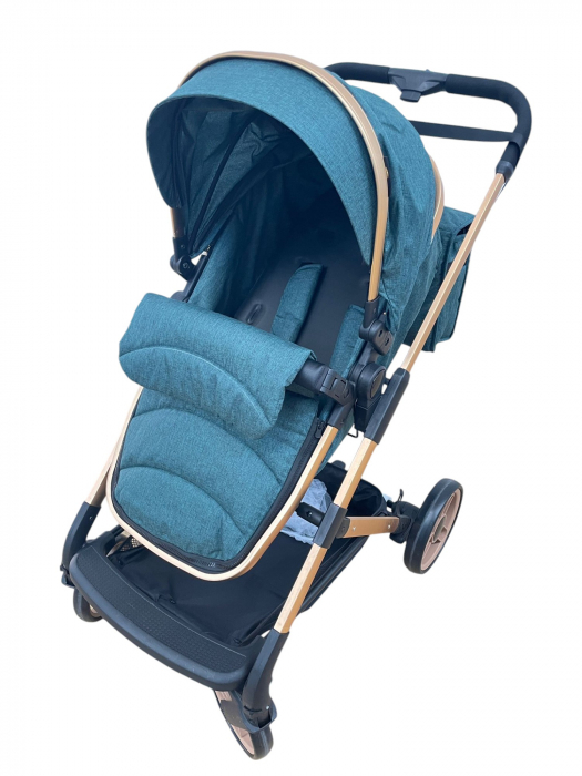Carucior 2 in 1 transformabil landou-sport, 608 Verde [2]