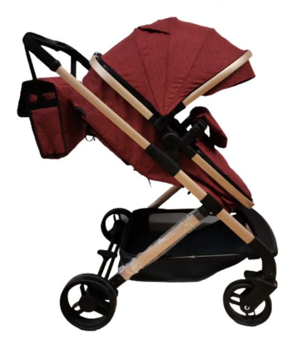 Carucior 2 in 1 transformabil landou-sport, 608 Rosu [4]