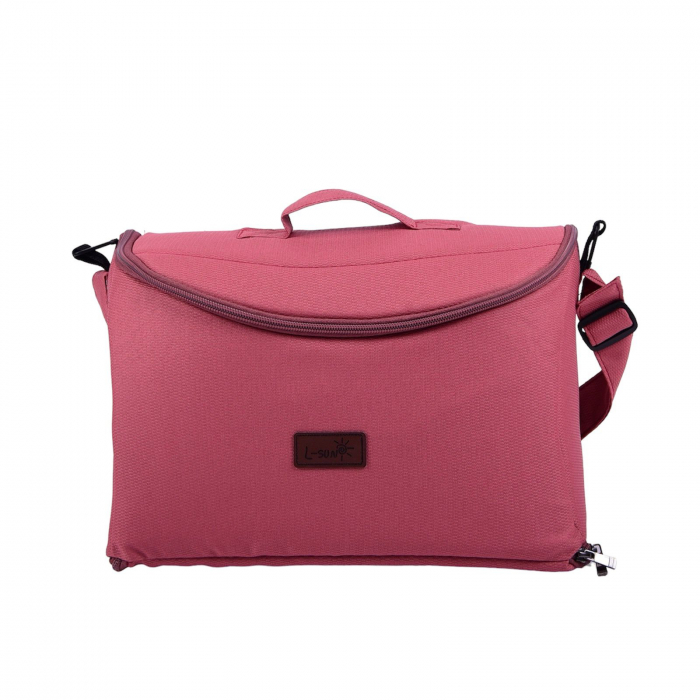 Carucior 2 in 1 transformabil, reversibil, pliabil, F3 Luxury Red [8]