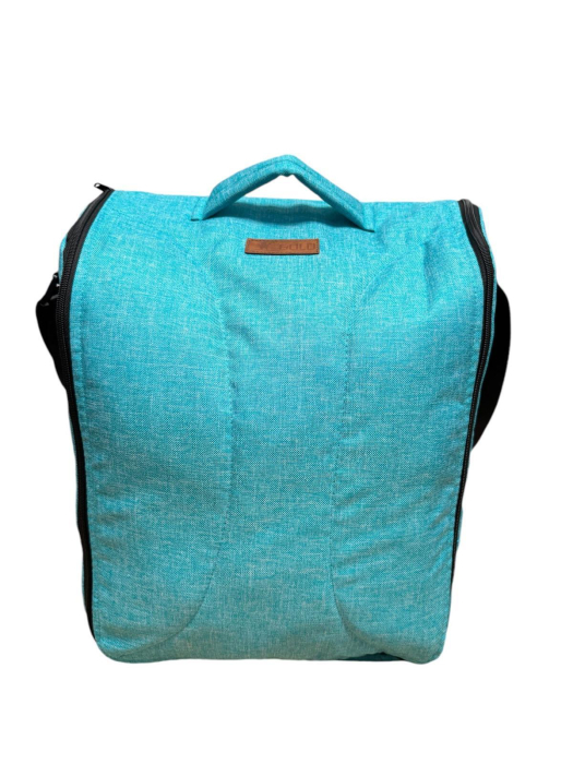 Carucior 3 in 1 Deluxe cu Scoica, Dubla Suspensie si Maner Reversibil Golden Verde [12]