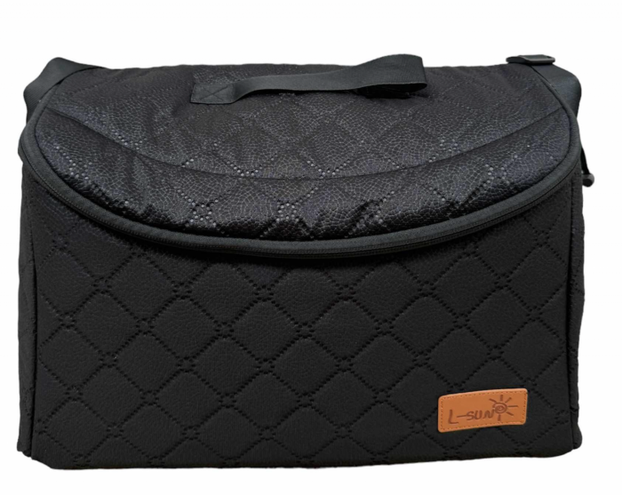 Carucior Multifunctional 3 in 1, F1 Negru Forma de Ou Reversibil cu Scoica [11]