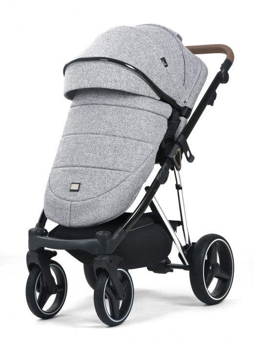 Carucior 3 in 1, G9 Luxury Gri, reversibil, cu suspensii [2]