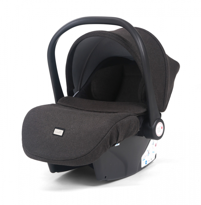 Carucior 3 in 1, G9 Luxury Negru, reversibil, cu suspensii [5]