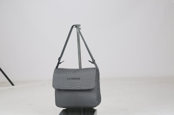 Carucior 3 in 1 Luxmom A4, Gri, Dublu Reversibil cu Scoica [8]