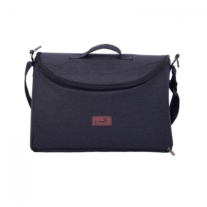 Carucior 3 in 1 transformabil, reversibil, pliabil, F6 Luxury Black [9]