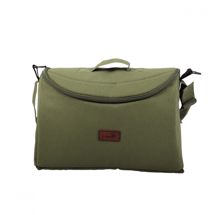 Carucior 3 in 1 transformabil, reversibil, pliabil, F6 Luxury Olive [15]