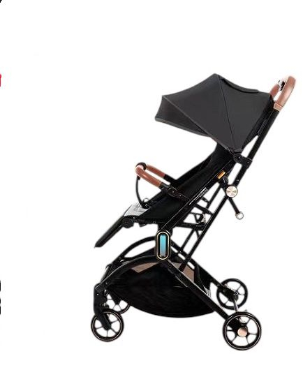 Carucior sport 002L, Negru, L-Sun, cu pliere rapida, suspensii si pozitie de somn [3]