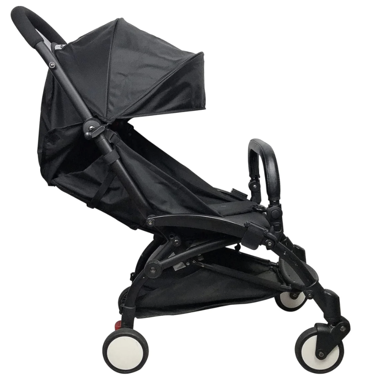 Carucior sport B508 negru, pliabil compact, 0-36 luni, 6.1 kg, reclinabil, cos depozitare [5]