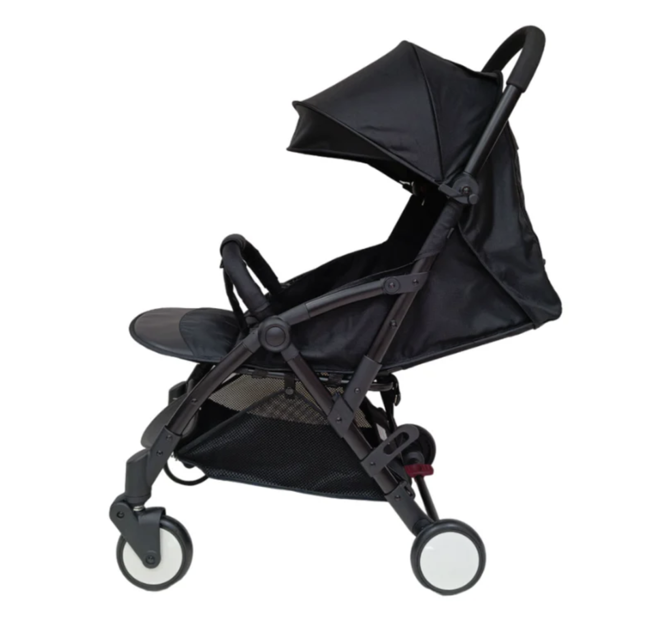 Carucior sport B508 negru, pliabil compact, 0-36 luni, 6.1 kg, reclinabil, cos depozitare [2]