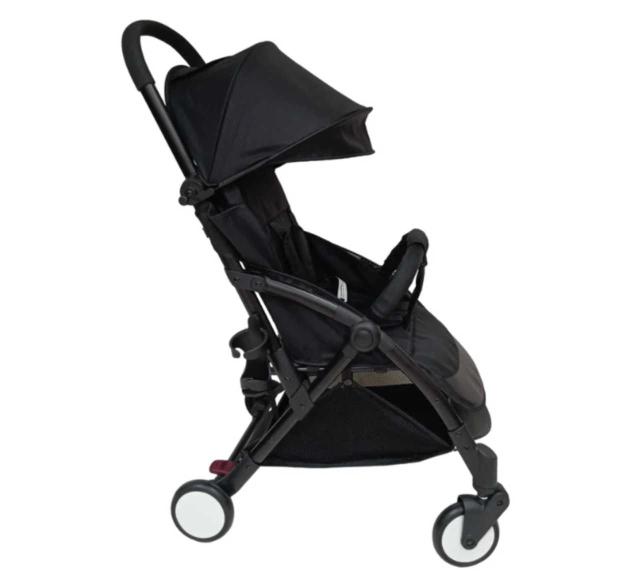 Carucior sport B508 negru, pliabil compact, 0-36 luni, 6.1 kg, reclinabil, cos depozitare [3]