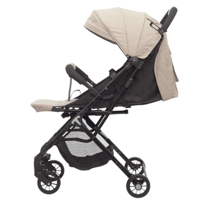 Carucior sport C5, crem, ultra usor, compact, cu sistem One Hand Folding si functie tip troller [2]