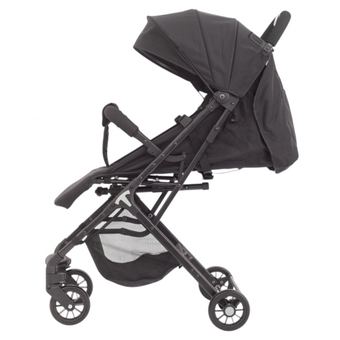 Carucior sport C5, negru, ultra usor, compact, cu sistem One Hand Folding si functie tip troller [2]
