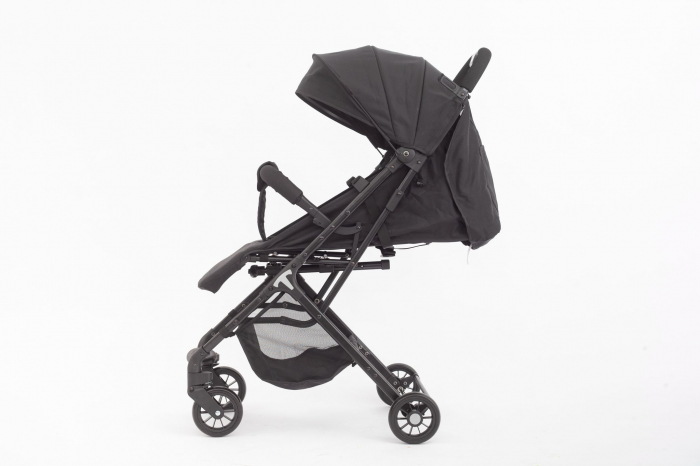 Carucior sport C5, negru, ultra usor, compact, cu sistem One Hand Folding si functie tip troller [5]