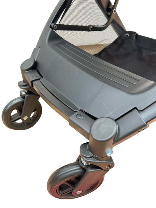 Carucior sport copii, pliere compacta pentru avion, cu sistem troller, C8 crem [12]