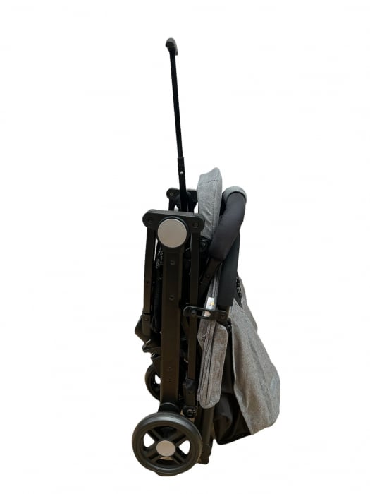 Carucior sport copii, pliere compacta pentru avion, cu sistem troller, C8 negru [18]