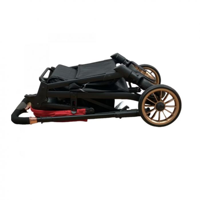 Carucior sport, cu maner reversibil, pliabil si troler, T700 For Angel, Rosu [7]