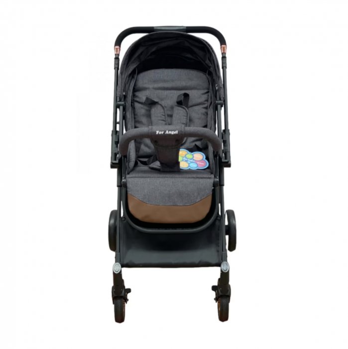 Carucior sport, cu maner reversibil, pliabil si troler, T700 For Angel, Gri [5]