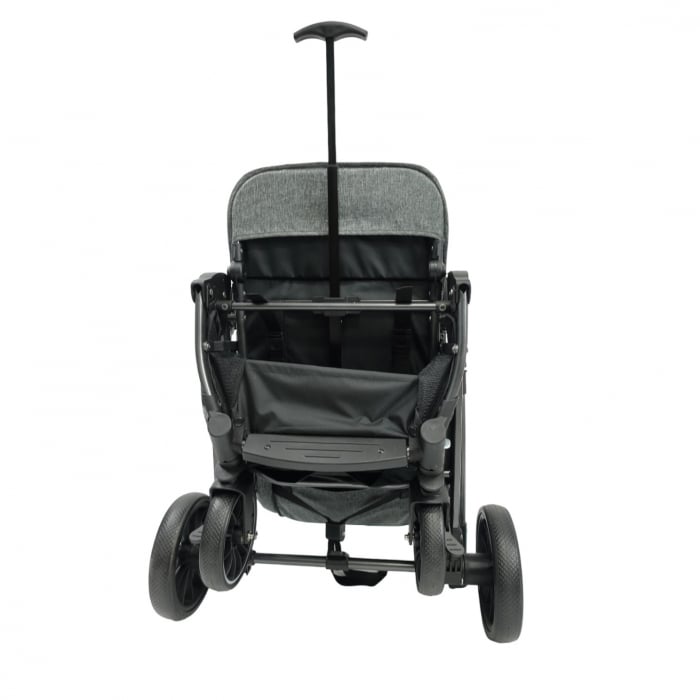 Carucior sport, cu maner reversibil, suspensii pe cadru, pliabil si troler, C1 Rosu [16]