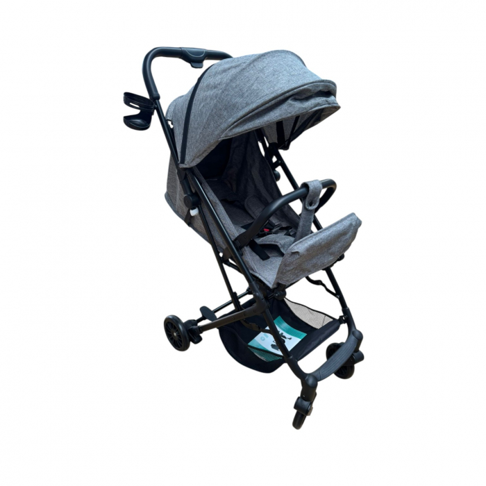 Carucior sport, cu suspensii, pliabil si troler, 309 Gri [8]