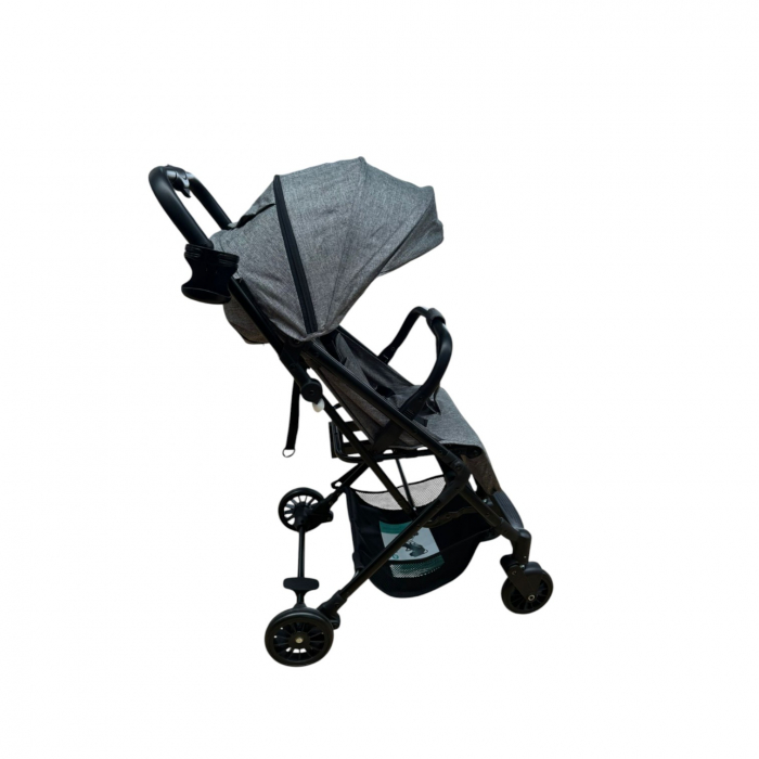 Carucior sport, cu suspensii, pliabil si troler, 309 Gri [9]