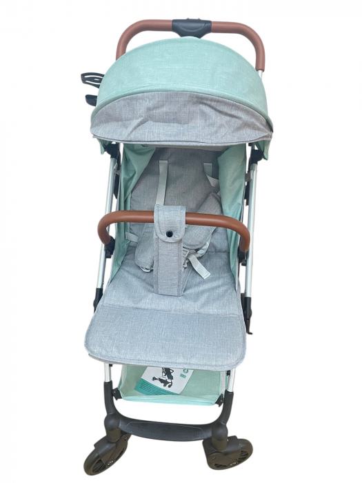 Carucior sport, cu suspensii, pliabil si troler, 309 Verde cu gri [3]