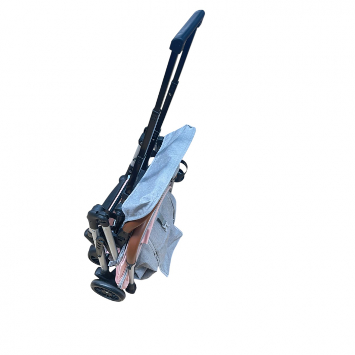 Carucior sport, cu suspensii, pliabil si troler, 309 Gri [11]