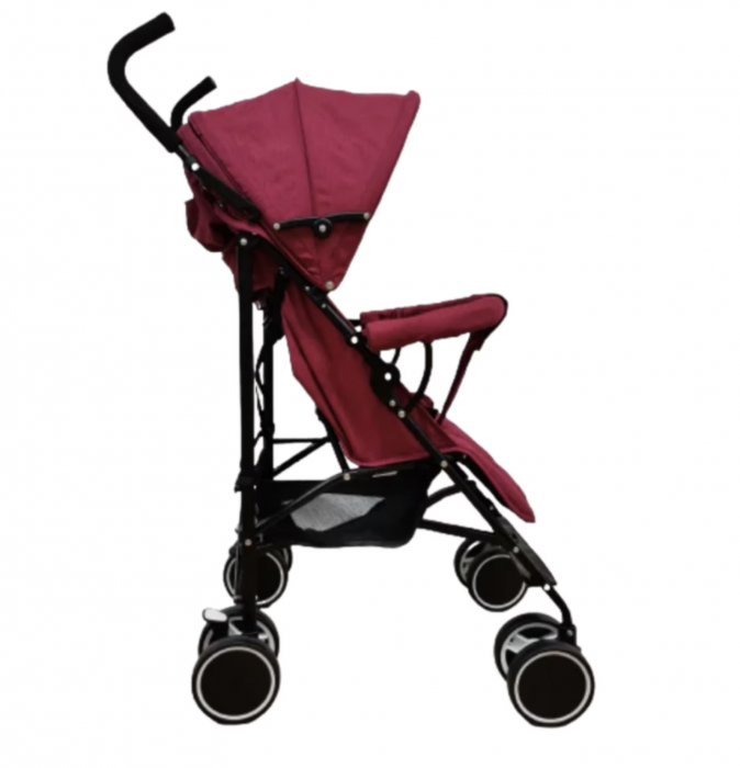 Carucior sport pliabil, roti duble, SageBaby S500 Rosu [2]