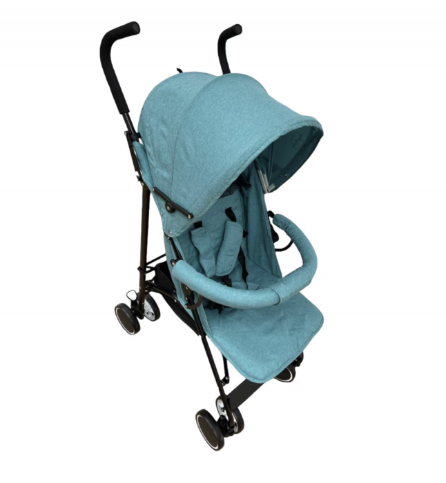 Carucior sport pliabil, roti duble, SageBaby S500 Turquoise [4]