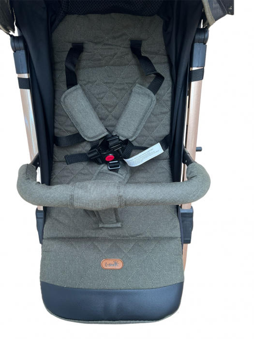 Carucior sport pliabil, tip troller, cu suspensii si husa picioare, C9 rosu [7]