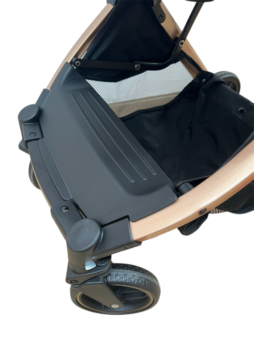 Carucior sport pliabil, tip troller, cu suspensii si husa picioare, C9 rosu [8]