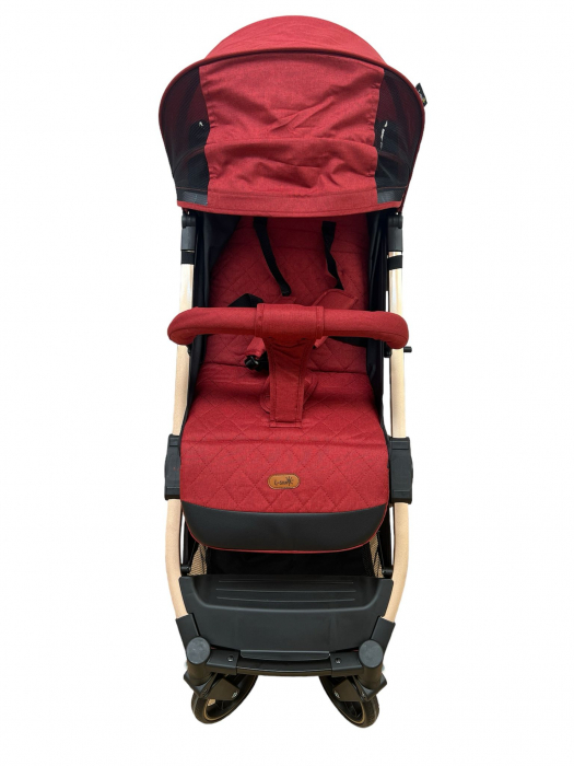 Carucior sport pliabil, tip troller, cu suspensii si husa picioare, C9 rosu [4]