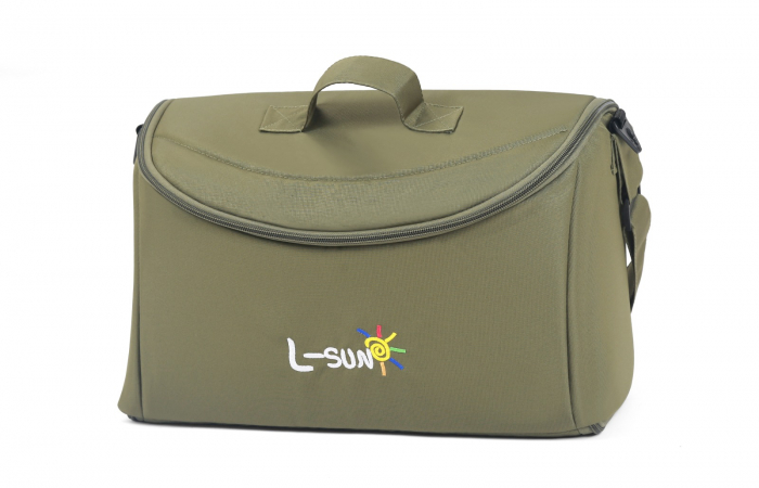 Carucior sport Q1, Verde, cu maner reversibil, pozitie de somn, pliabil, cu husa si geanta [5]