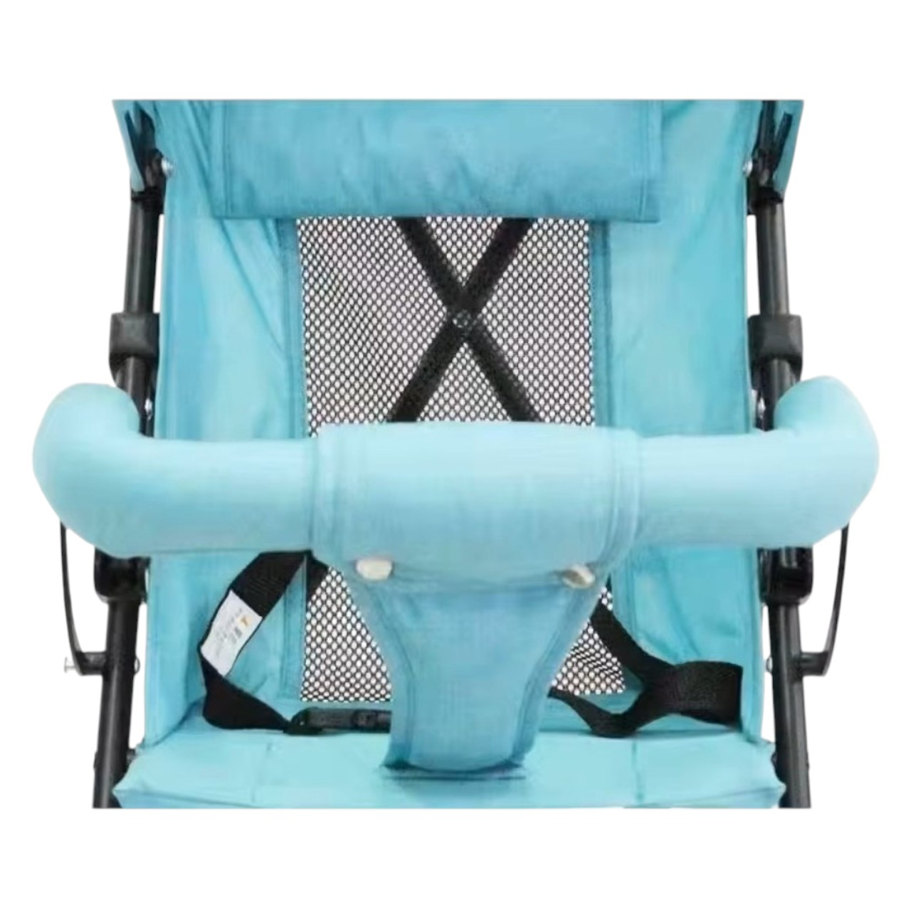 Carucior sport S101 bleu, ultra usor 4 kg, pliabil tip troller, 6-36 luni [2]