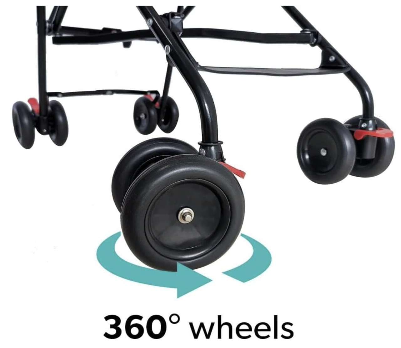 Carucior sport S101 bleu, ultra usor 4 kg, pliabil tip troller, 6-36 luni [8]