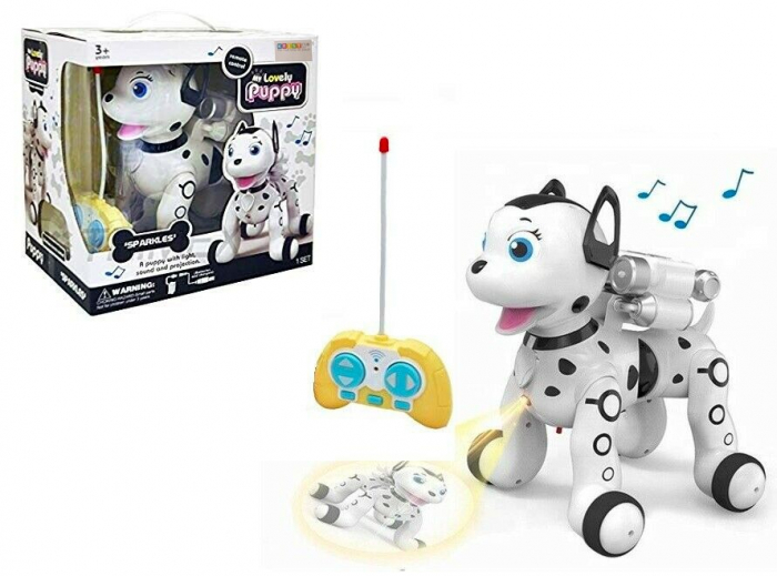 Catel robot cu telecomanda si 28 functii si sunete, Sparkle - Krista [4]