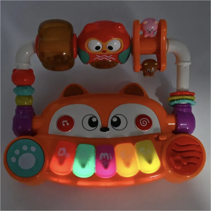 Centru de activitati interactiv Vulpita si Bufnita cu lumini si sunete, 12 luni+ [8]